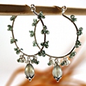 Mojito Hoop Earrings